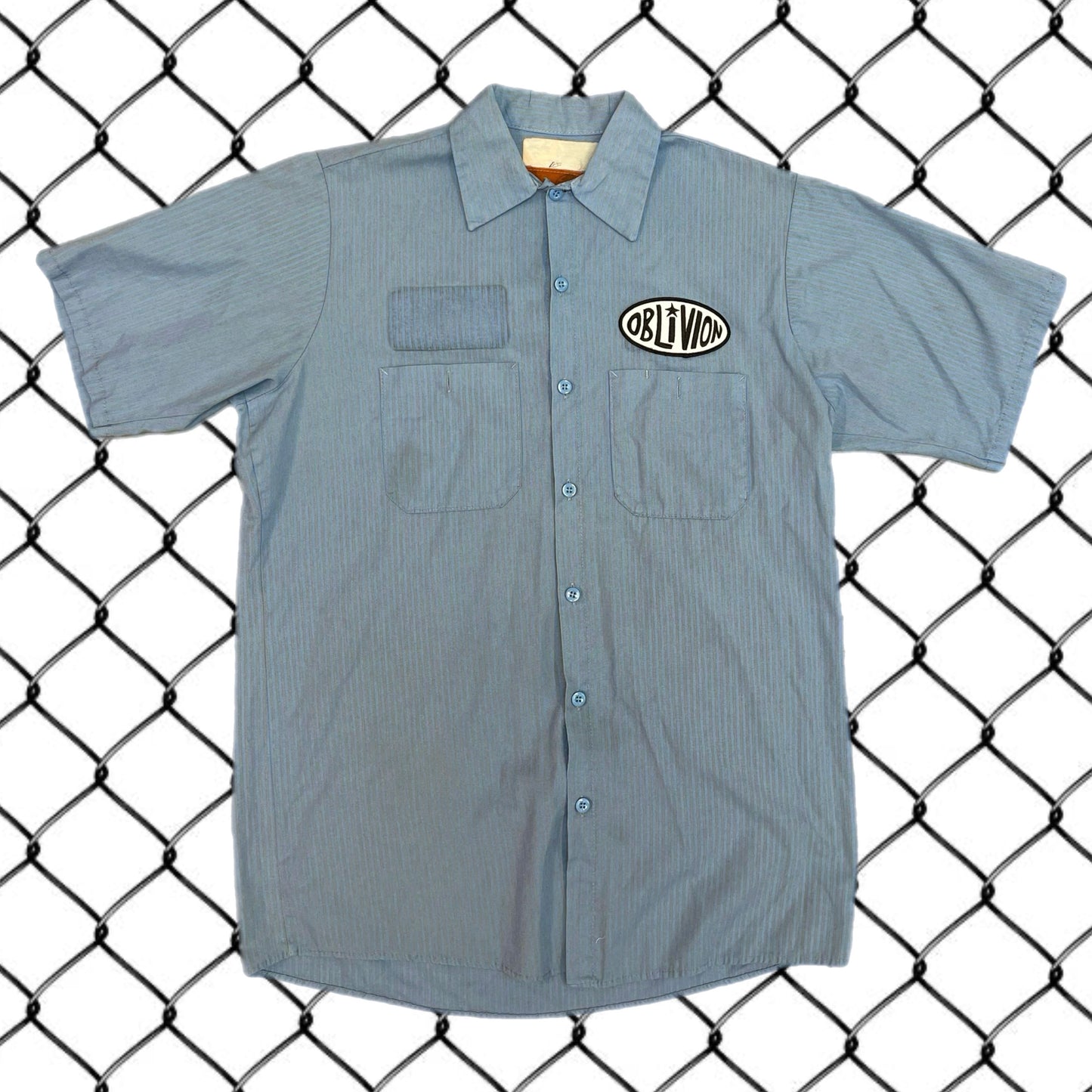 Oblivion 1/1 Workwear Blue Faded Pinstripe