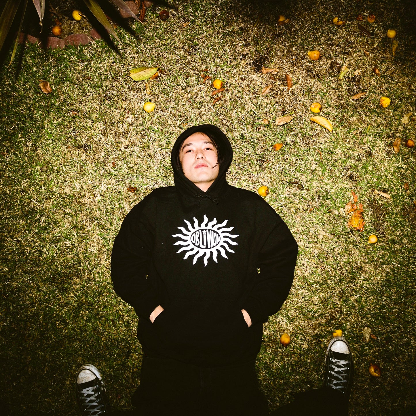 Oblivion Sun Logo Black Hoodie