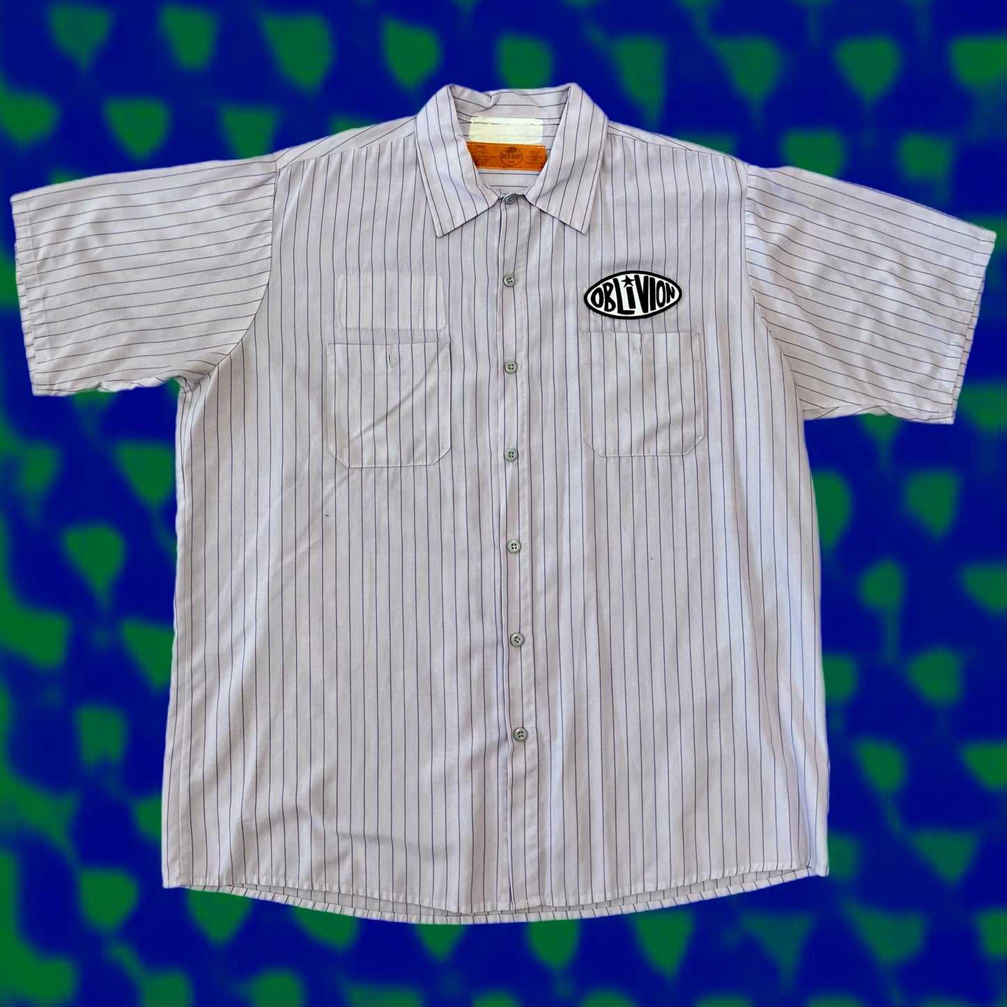 Oblivion Workwear Blue Thin Pinstripe