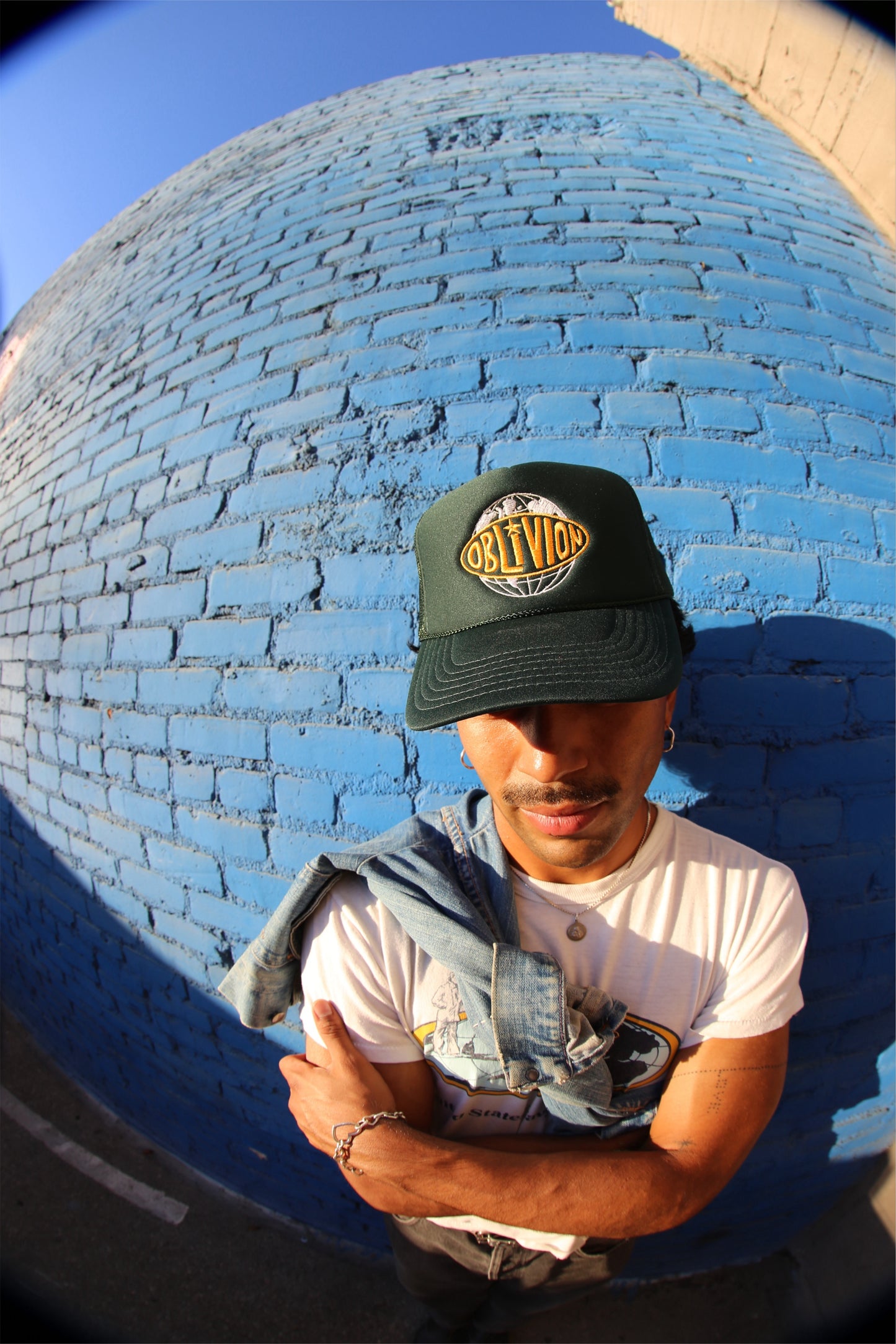 Oblivion Worldwide Forest Green Trucker