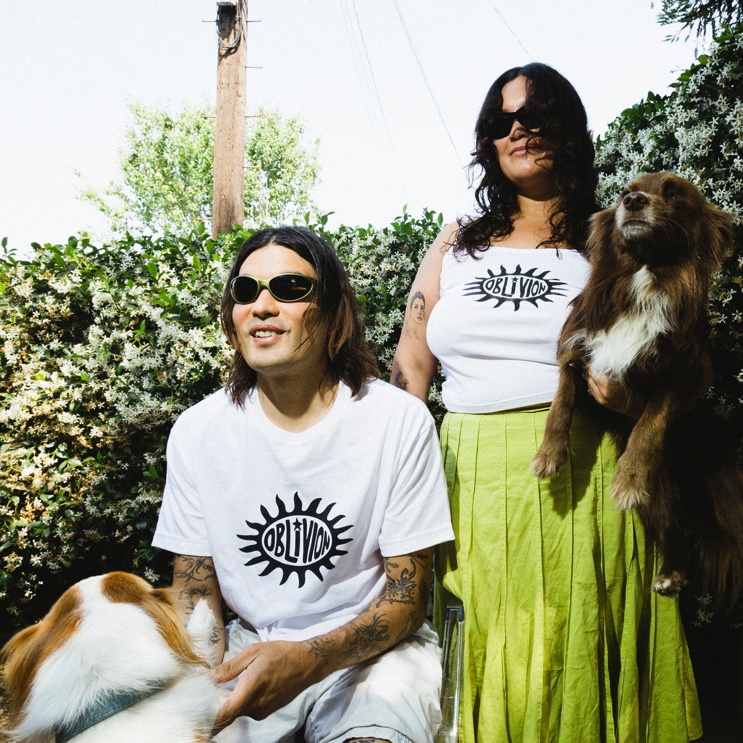 White Sun Logo Tee