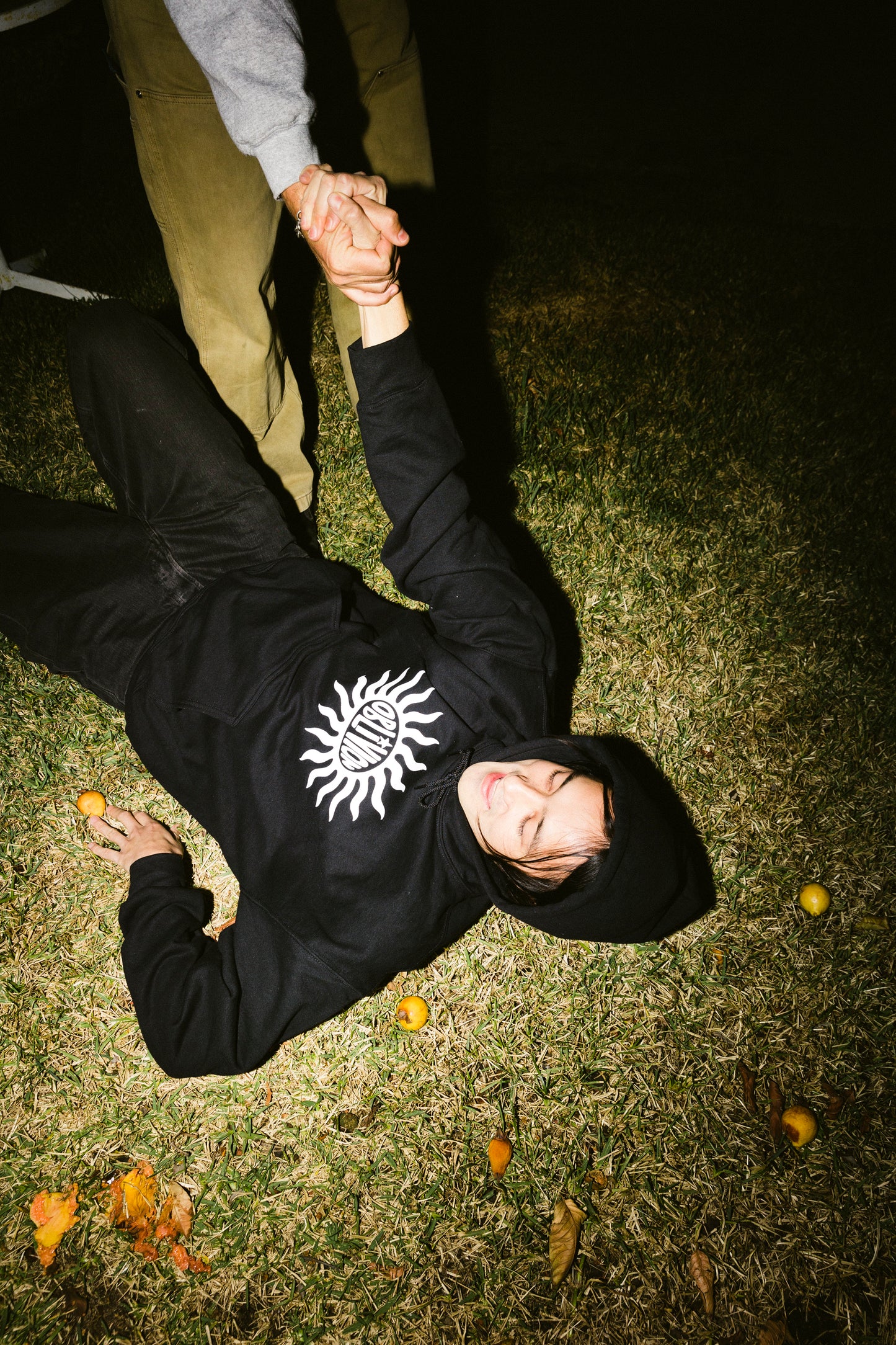 Oblivion Sun Logo Black Hoodie