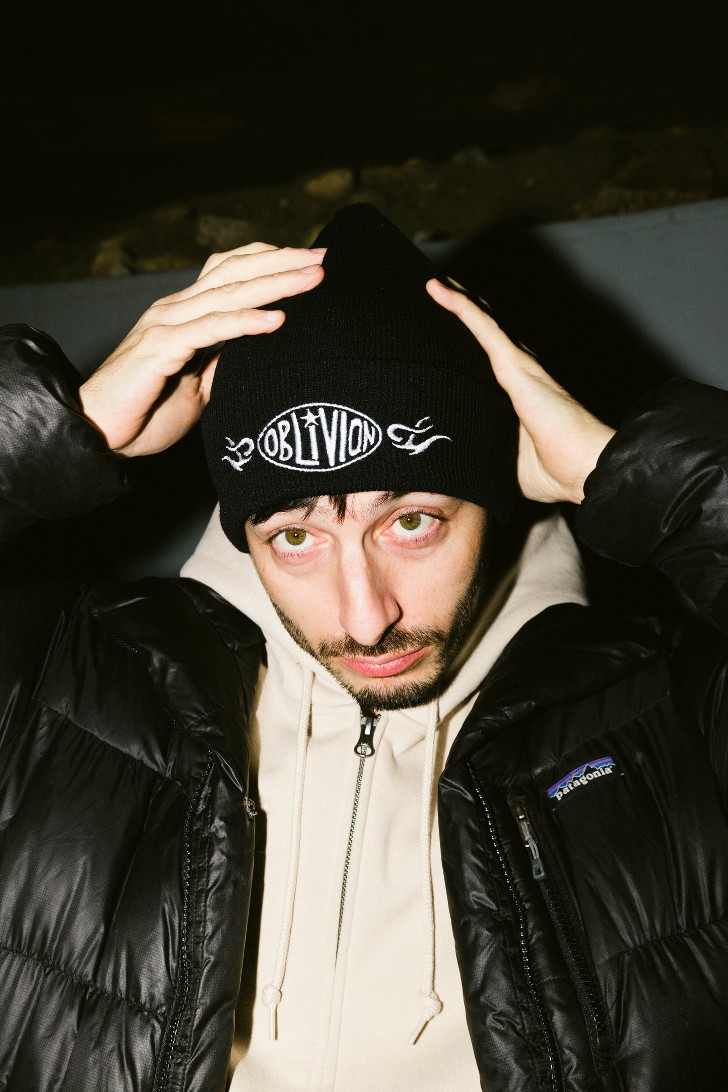 Oblivion Black Beanie
