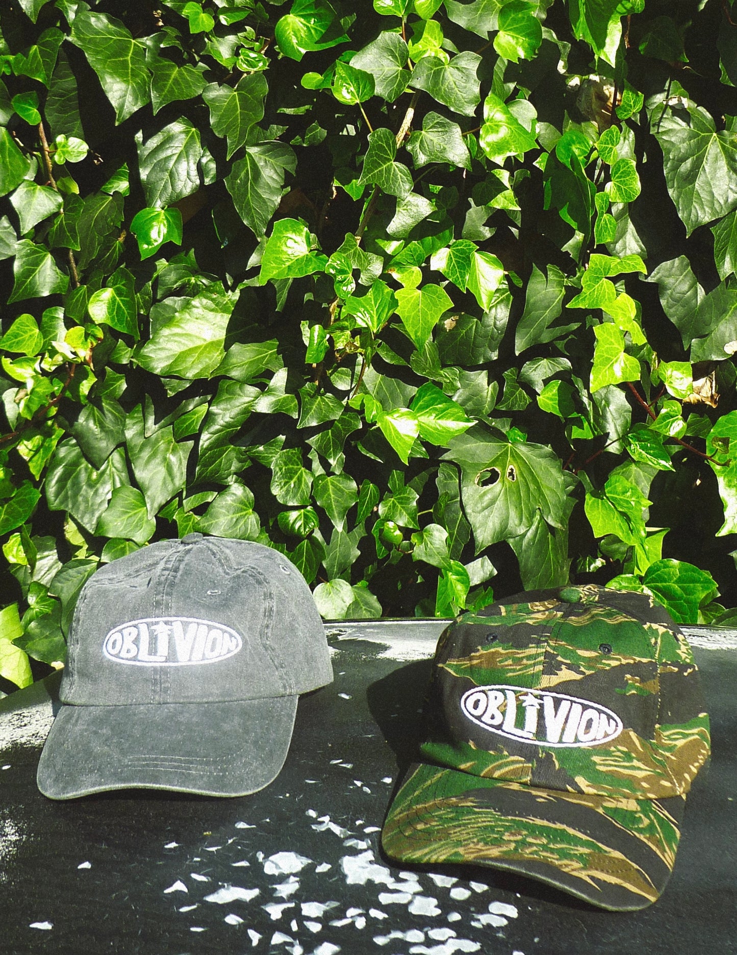 Oblivion Smoosh Logo Hat in Camo