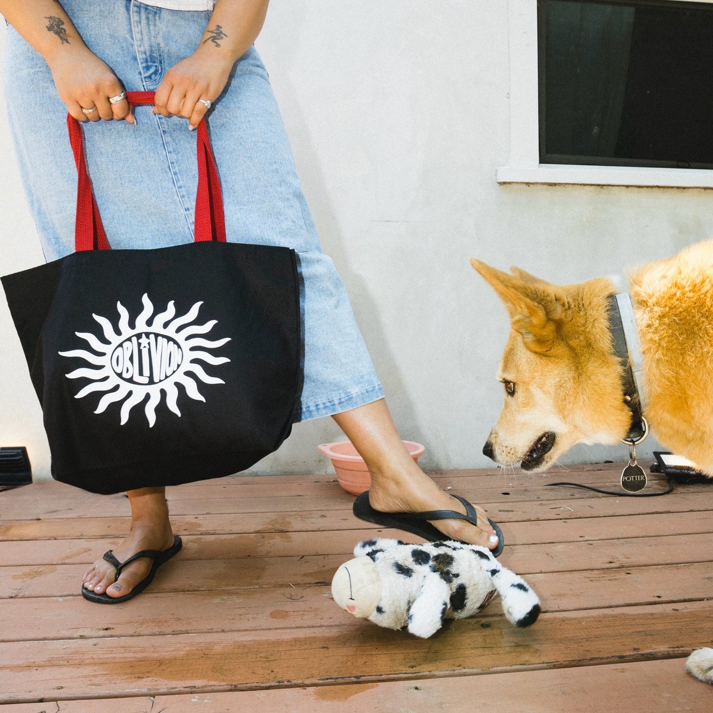 Oblivion Sun Logo Tote
