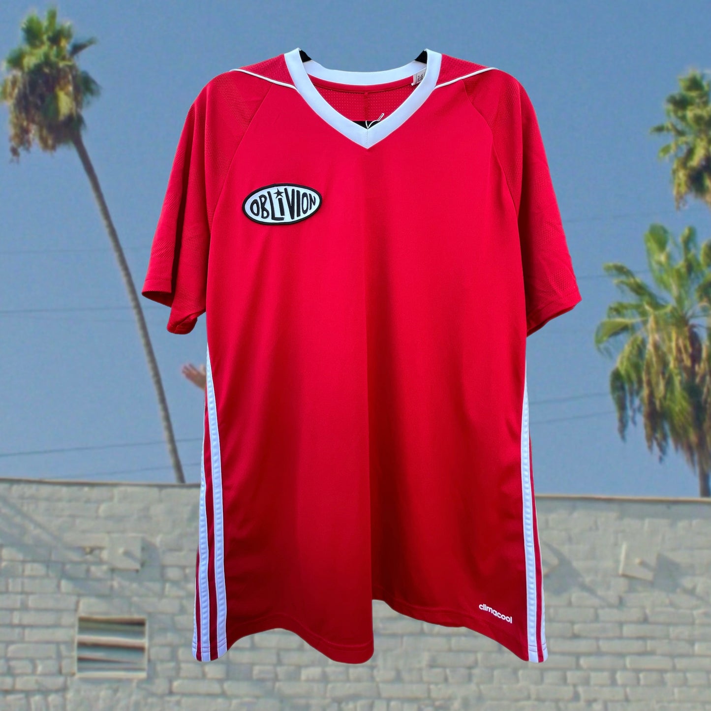 Oblivion Soccer Jersey Red