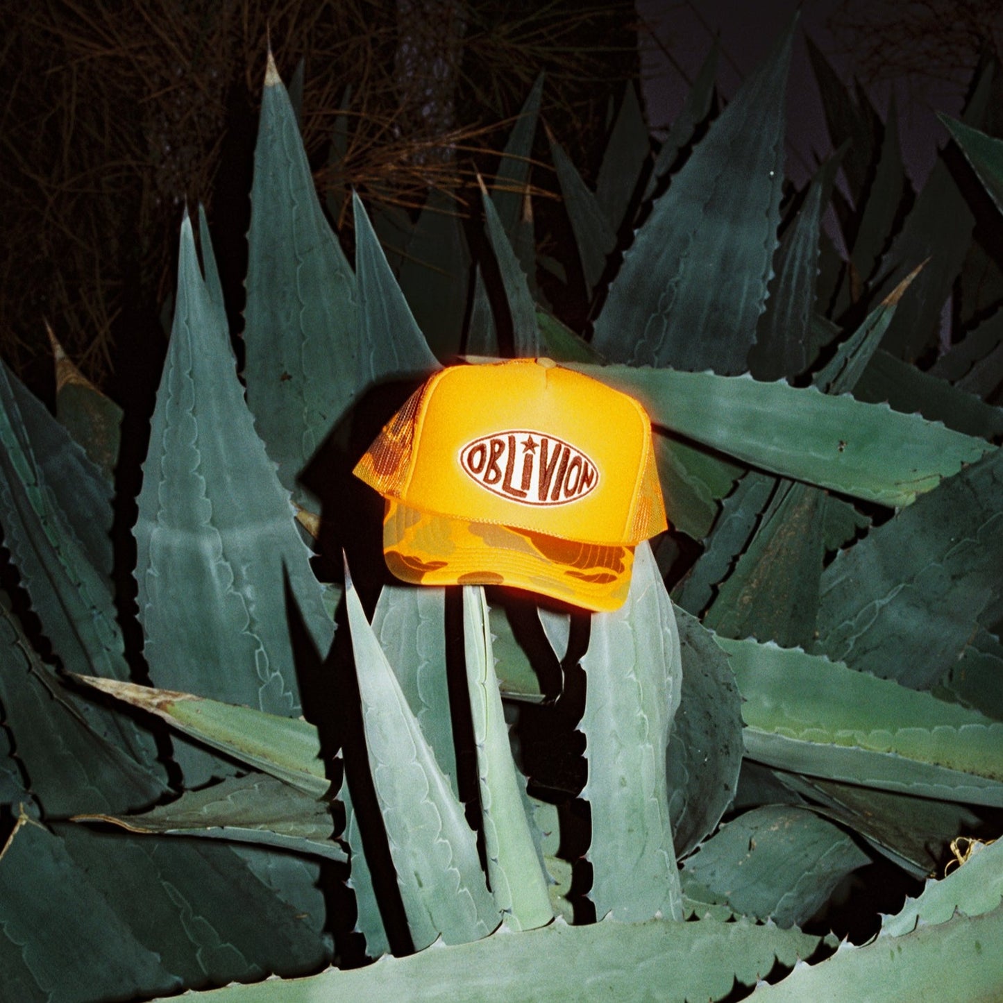 Oblivion Hat - Camo Trucker