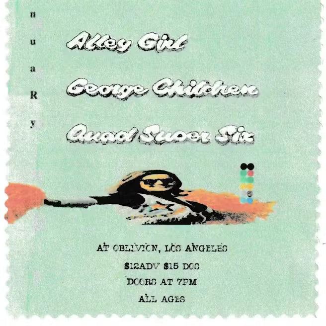 Alley Girl, George Children, Quad Super Six