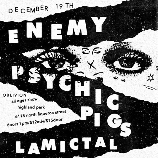 Enemy, Psychic Pigs, Lamictal