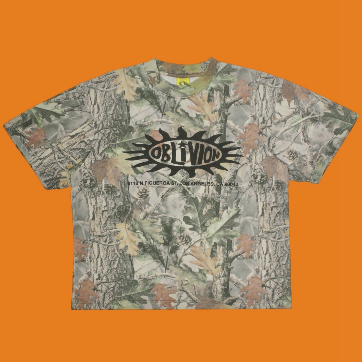 Oblivion Sun Logo Camo Tee
