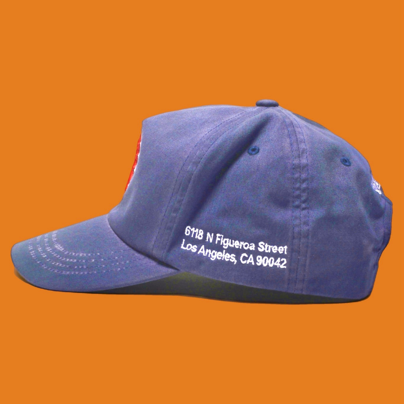 “O Sun” Bleached Navy Hat