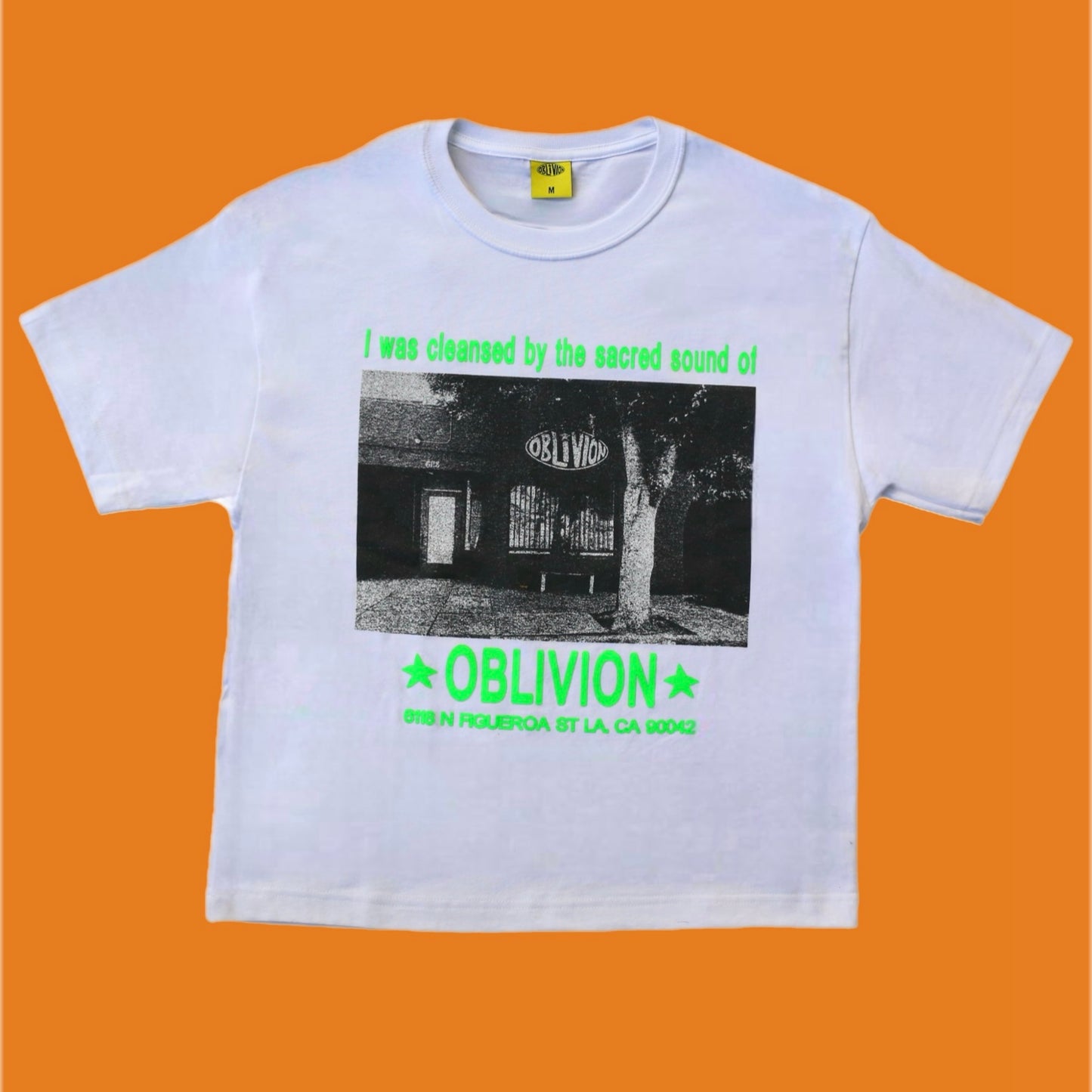 “Sacred Sound” Tee White
