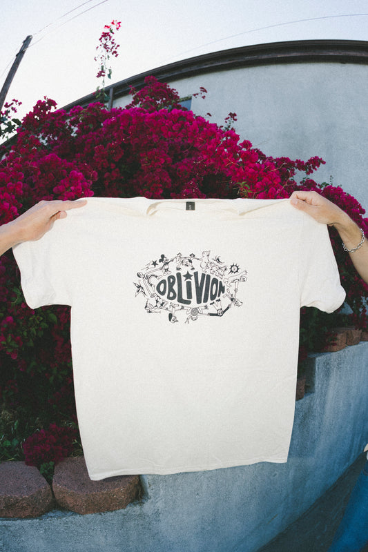 Oblivion X Meaty World Collab Tee