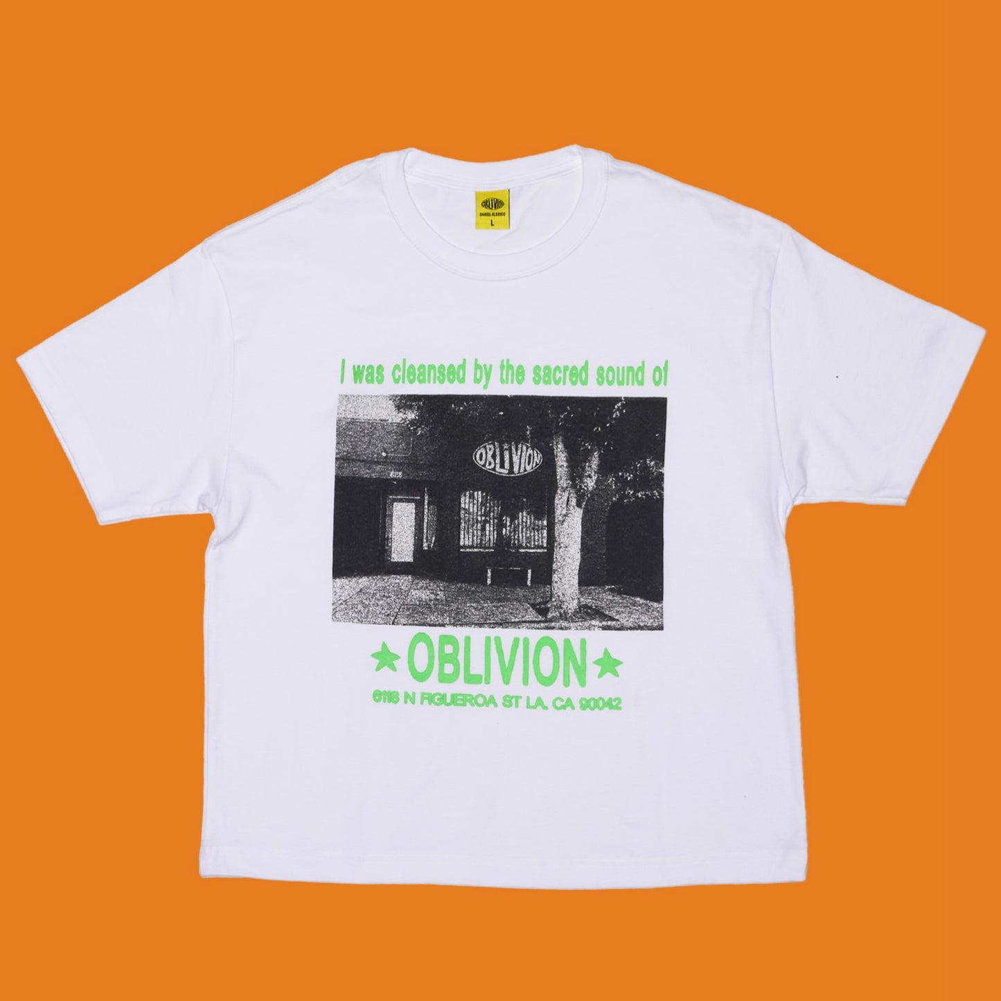 “Sacred Sound” Tee White