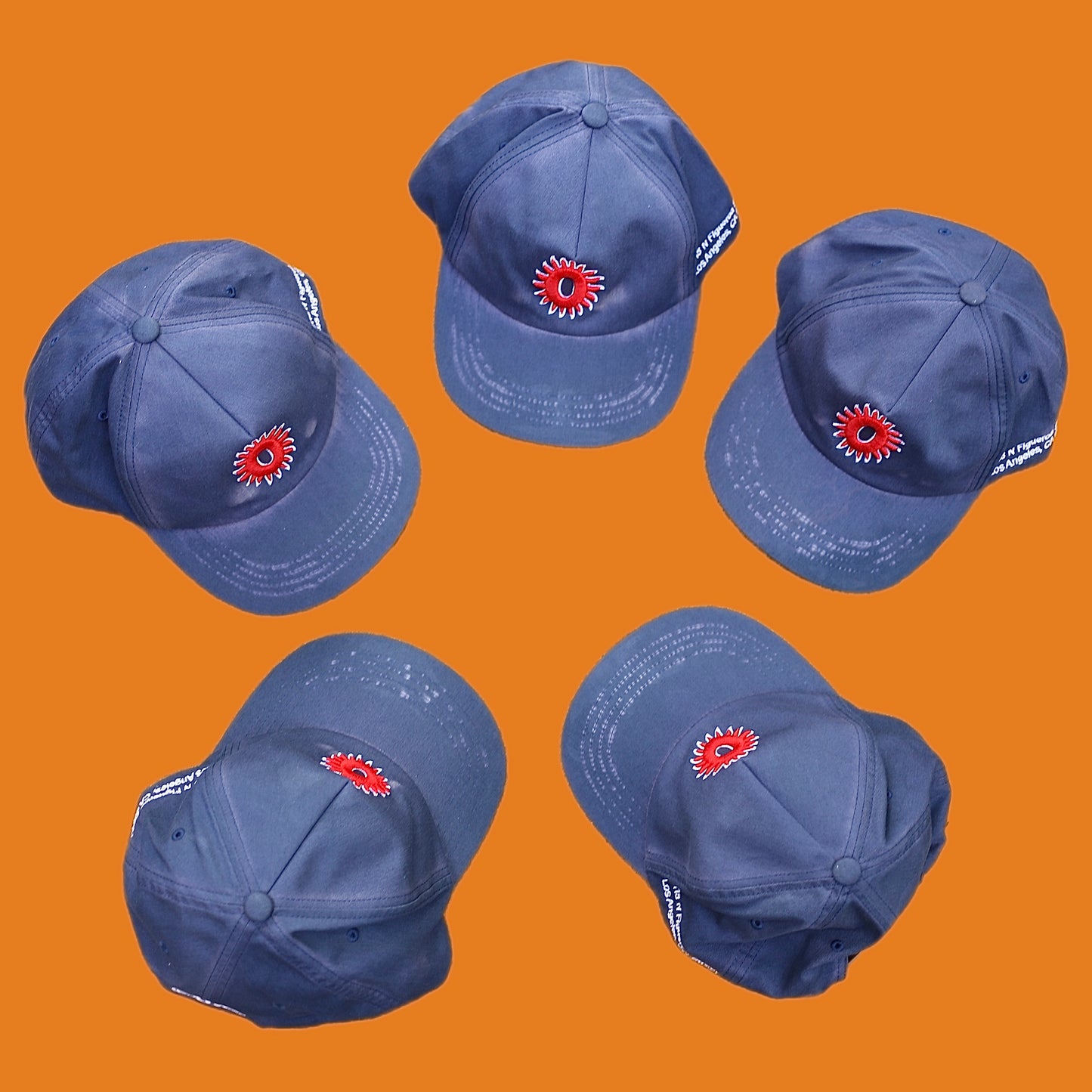 “O Sun” Bleached Navy Hat