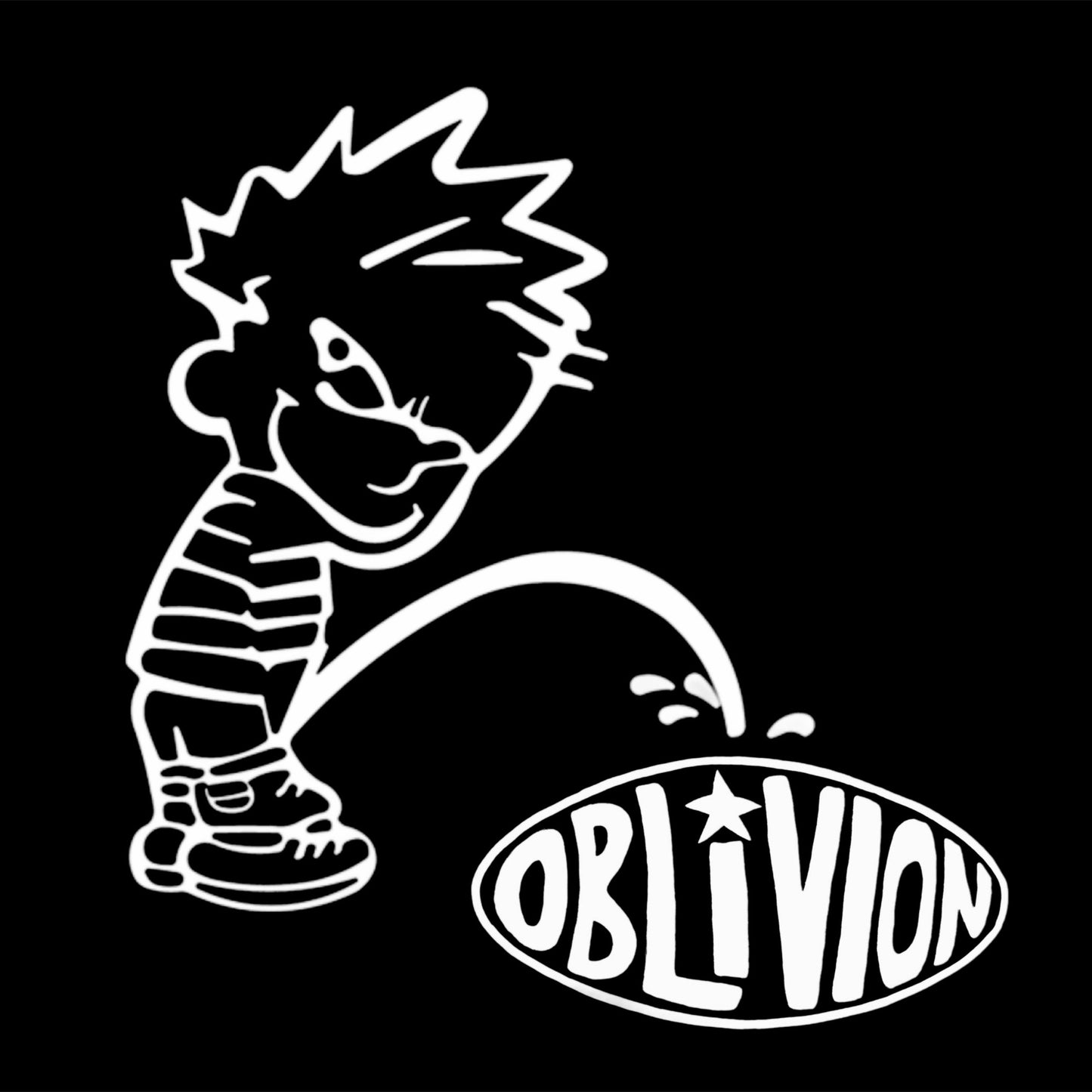 Oblivion Sticker - Calvin
