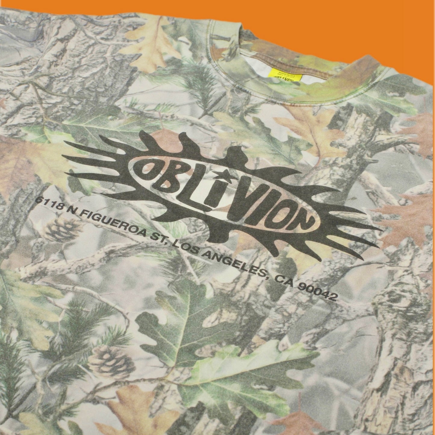 Oblivion Sun Logo Camo Tee