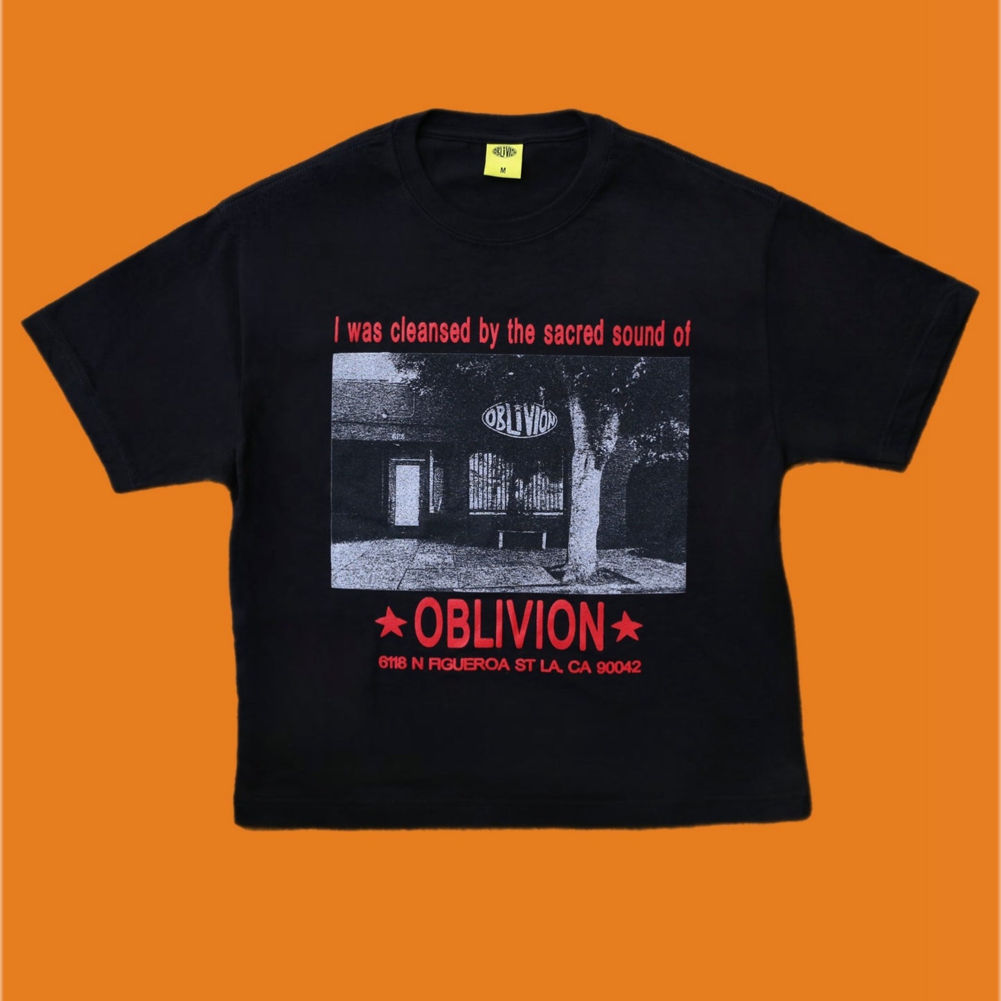 “Sacred Sound” Tee Black