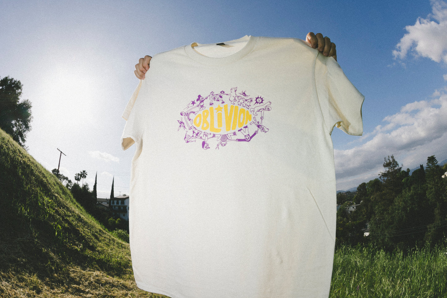Oblivion X Meaty World Collab Tee