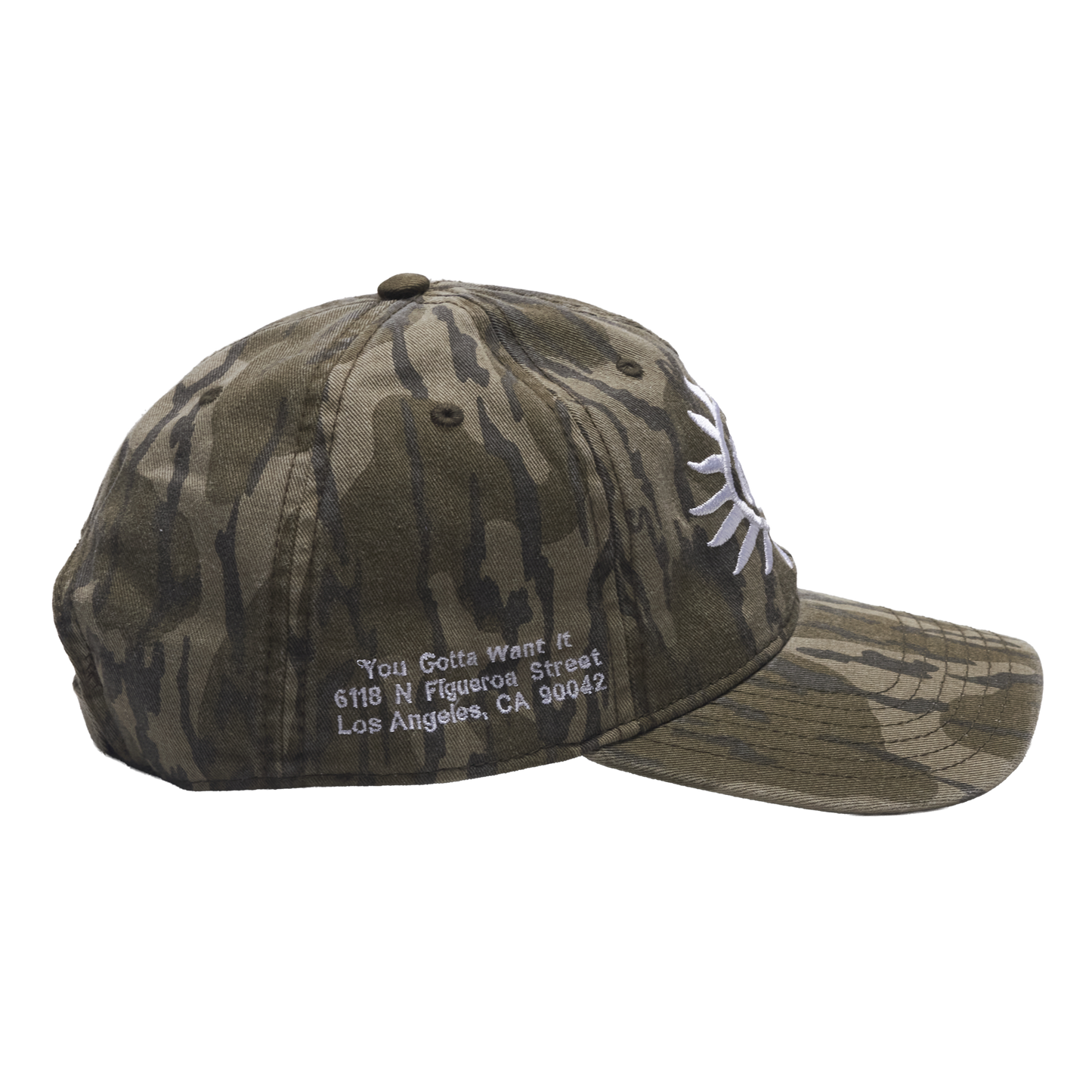Camo Sun Logo Explosion Dad Cap