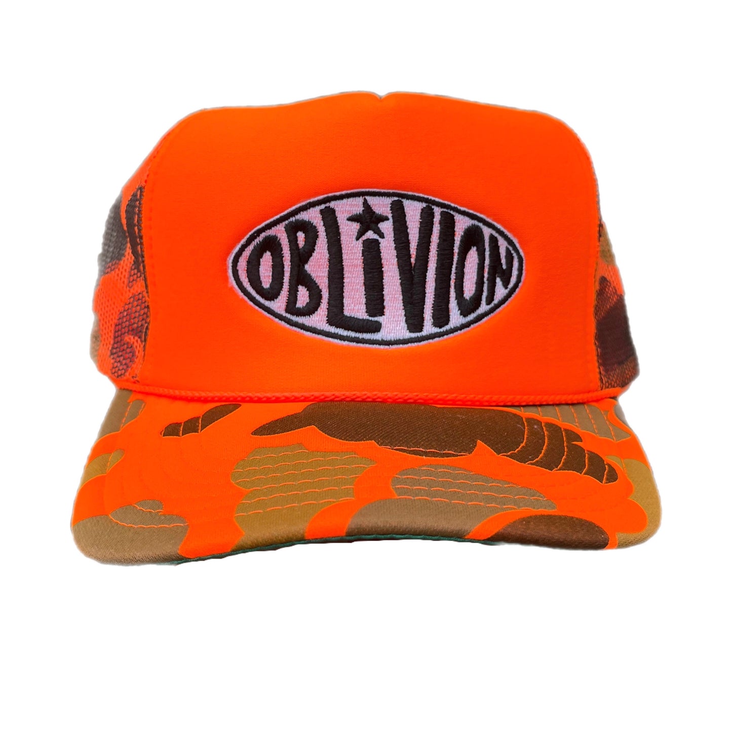 Oblivion Hat - Camo Trucker